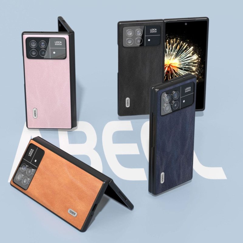 Hoesje Xiaomi Mix Fold 3 Abeel Ledereffect