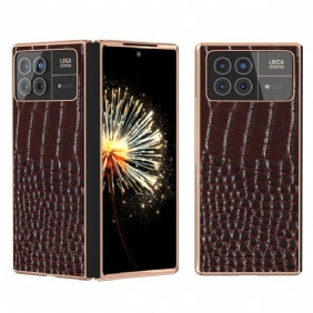 Hoesje Xiaomi Mix Fold 3 Krokodilstijl