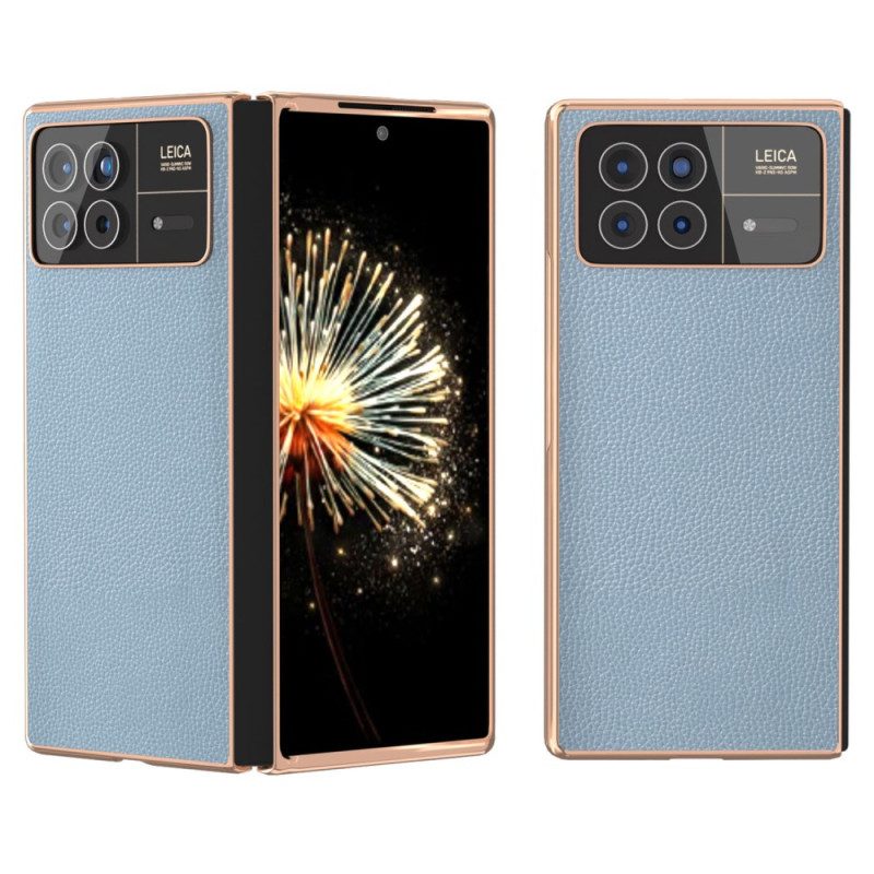 Hoesje Xiaomi Mix Fold 3 Ledereffect