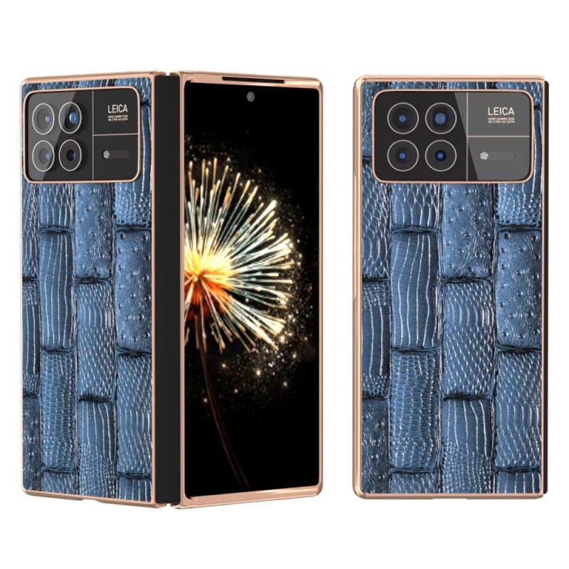 Hoesje Xiaomi Mix Fold 3 Mahjong-textuur Bescherming Hoesje