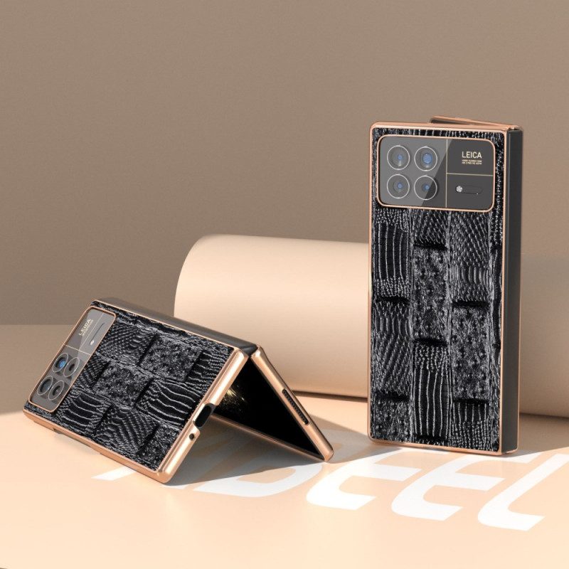 Hoesje Xiaomi Mix Fold 3 Mahjong-textuur Bescherming Hoesje