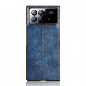 Hoesje Xiaomi Mix Fold 3 Retro Leereffect