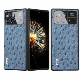 Hoesje Xiaomi Mix Fold 3 Struisvogeltextuur Abeel