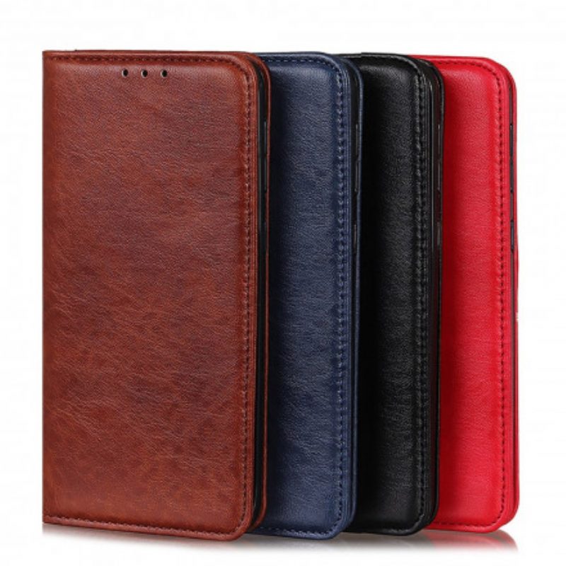 Bescherming Hoesje voor Samsung Galaxy A22 5G Folio-hoesje Stijl Leer Elegantie