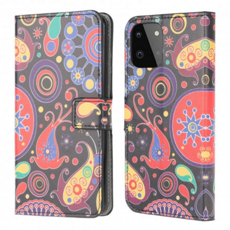 Flip Case voor Samsung Galaxy A22 5G Galaxy-ontwerp