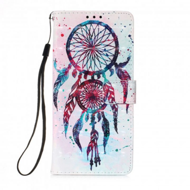 Folio-hoesje voor Samsung Galaxy A22 5G Aquarel Dromenvanger