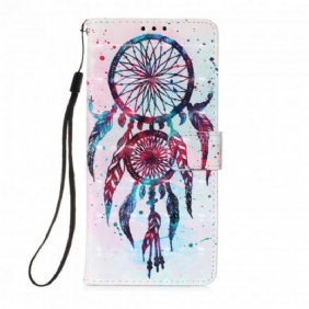 Folio-hoesje voor Samsung Galaxy A22 5G Aquarel Dromenvanger