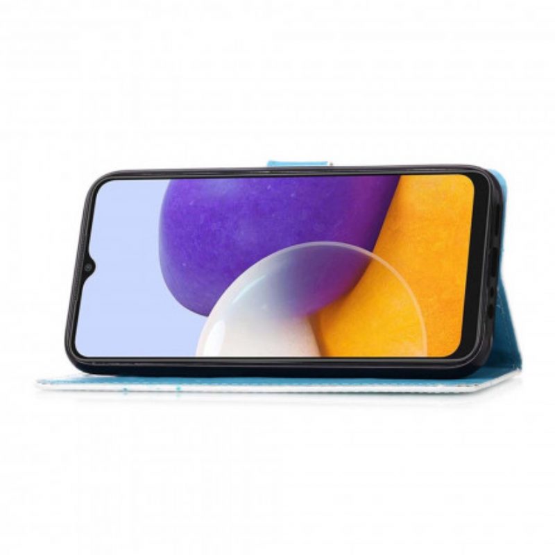 Folio-hoesje voor Samsung Galaxy A22 5G Houdt Van De Golf