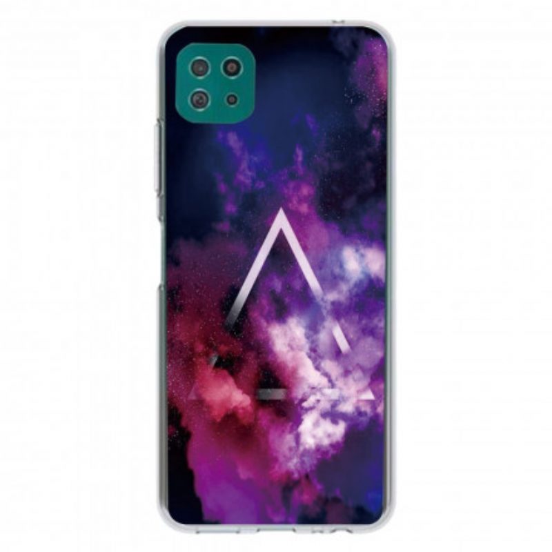 Hoesje voor Samsung Galaxy A22 5G Flexibele Geometrie