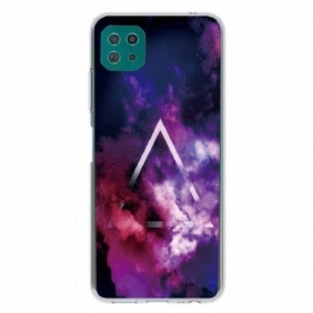 Hoesje voor Samsung Galaxy A22 5G Flexibele Geometrie