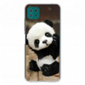 Hoesje voor Samsung Galaxy A22 5G Flexibele Panda