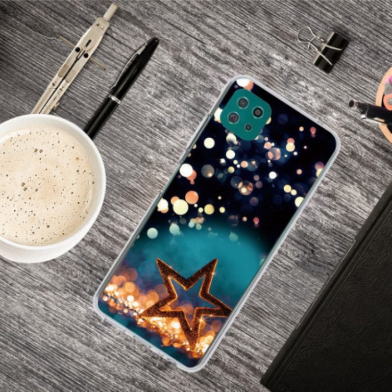 Hoesje voor Samsung Galaxy A22 5G Flexibele Ster