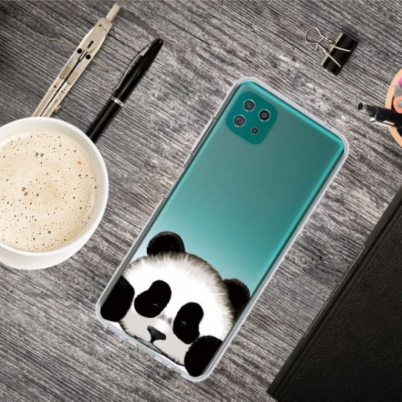 Hoesje voor Samsung Galaxy A22 5G Naadloze Panda