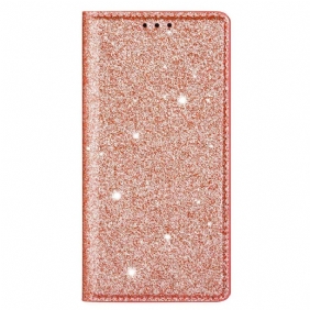 Bescherming Hoesje voor Xiaomi 13 Folio-hoesje Paillettenstijl