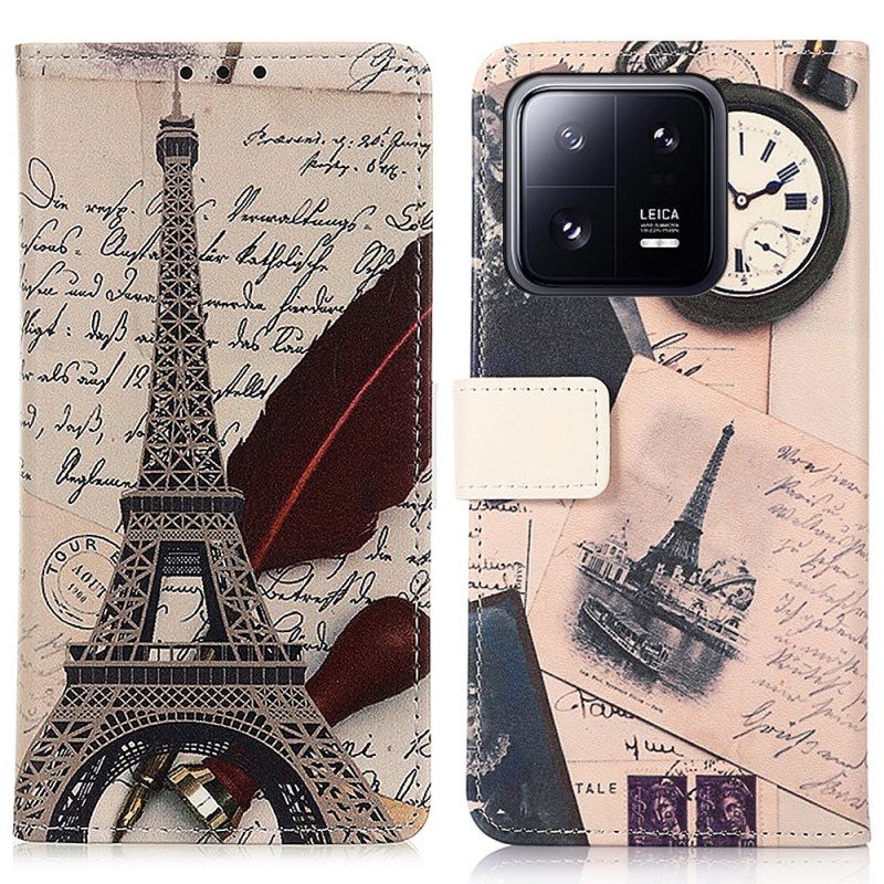 Flip Case voor Xiaomi 13 Eiffeltoren