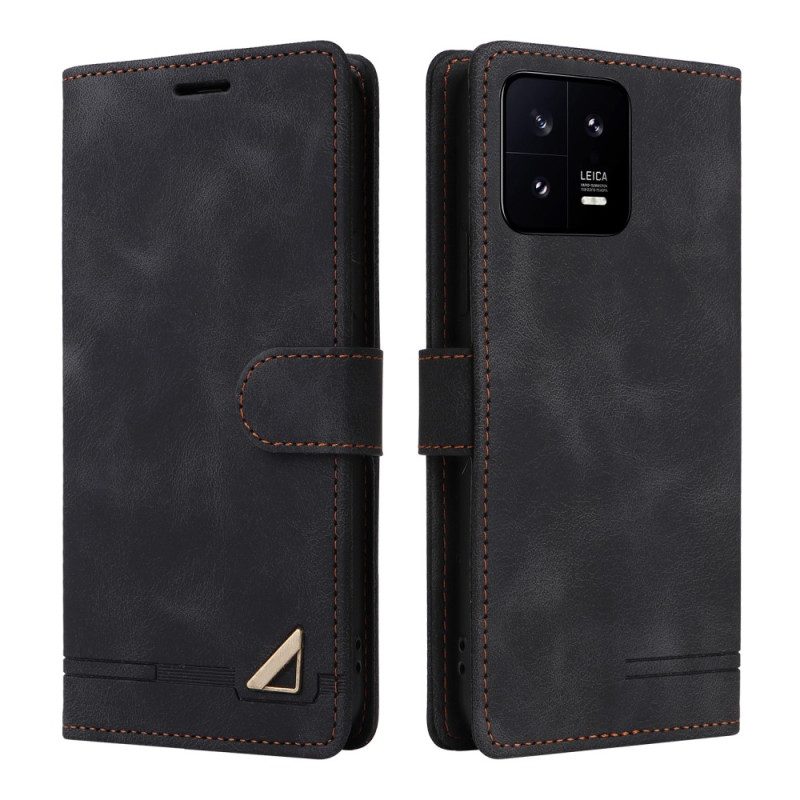 Folio-hoesje voor Xiaomi 13 Leren Styling