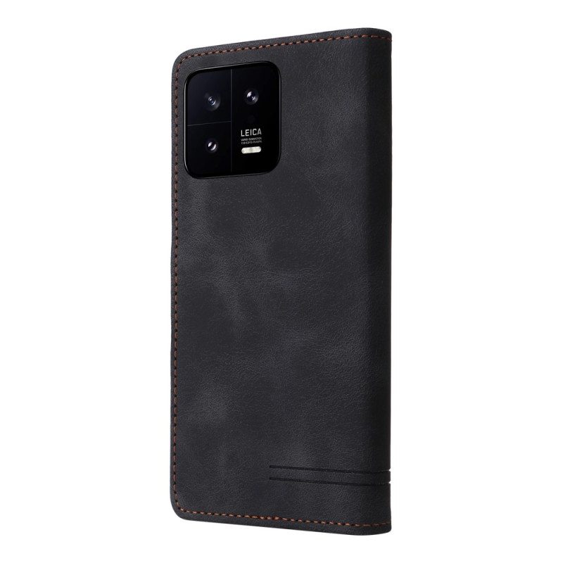 Folio-hoesje voor Xiaomi 13 Leren Styling