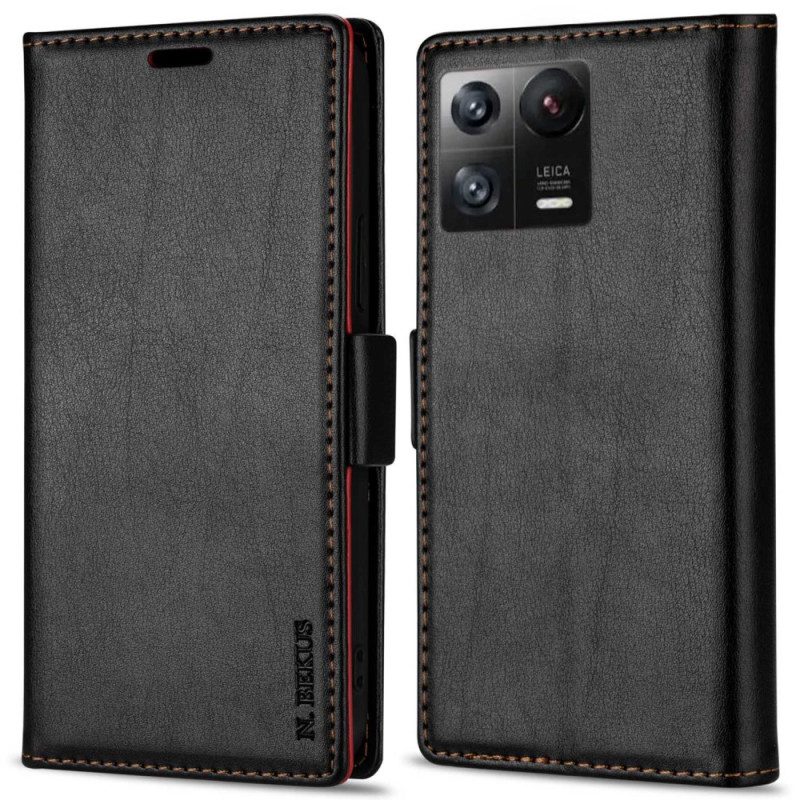 Folio-hoesje voor Xiaomi 13 Ln.bekus Ledereffect