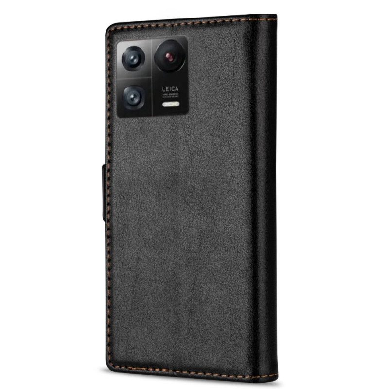 Folio-hoesje voor Xiaomi 13 Ln.bekus Ledereffect