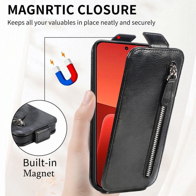 Folio-hoesje voor Xiaomi 13 Portemonnee Leren Flip Case Verticale Klep Met Portemonnee