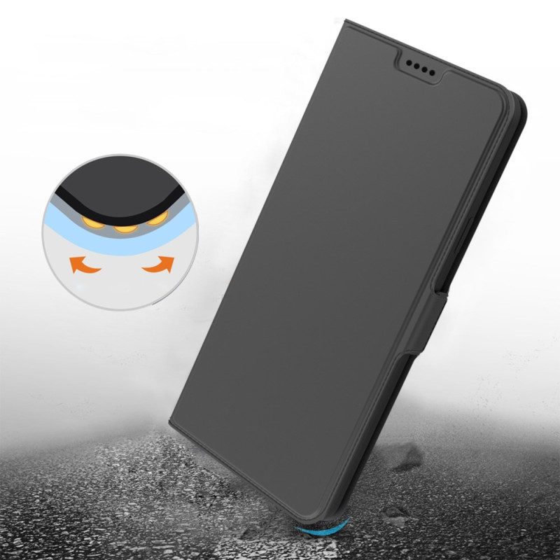 Folio-hoesje voor Xiaomi 13 Slank Leereffect