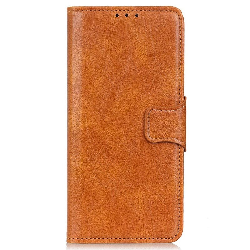 Folio-hoesje voor Xiaomi 13 Stijl Lederen Gesp Omkeerbaar