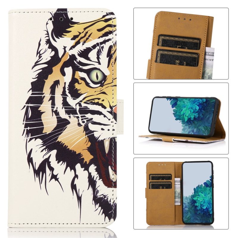 Folio-hoesje voor Xiaomi 13 Woeste Tijger