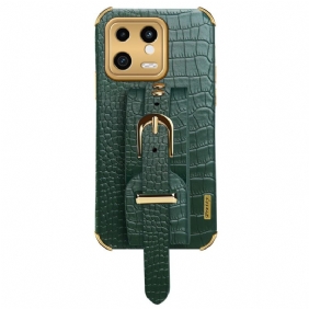 Telefoonhoesje voor Xiaomi 13 Croco Band