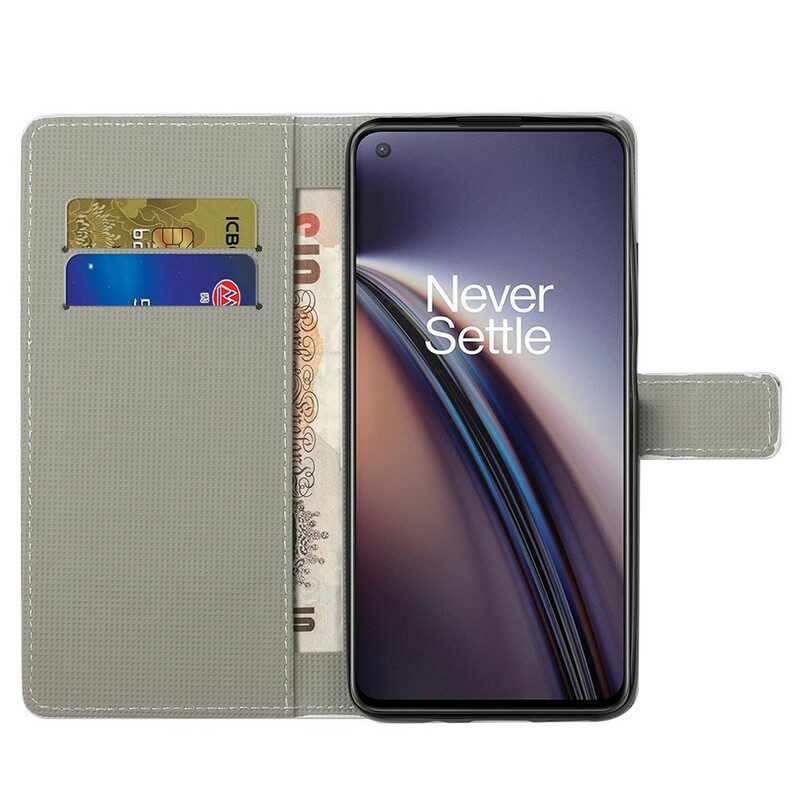 Flip Case voor OnePlus Nord CE 5G Meerdere Uil