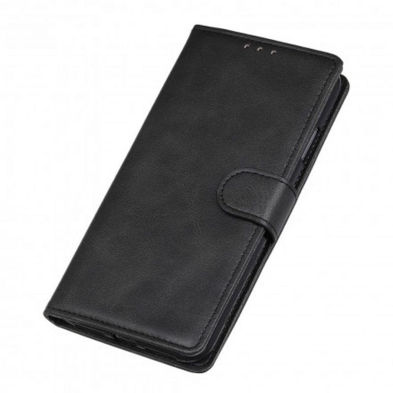 Flip Case voor OnePlus Nord CE 5G Retro Mat Leereffect