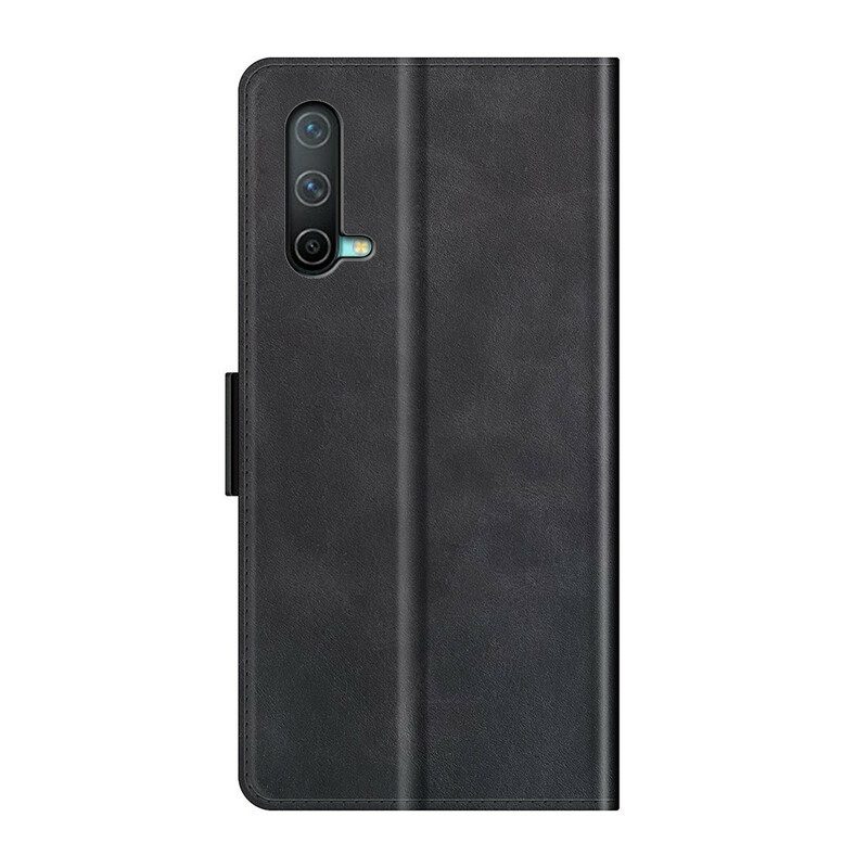 Folio-hoesje voor OnePlus Nord CE 5G Flip Case Klassieke Dubbele Klep