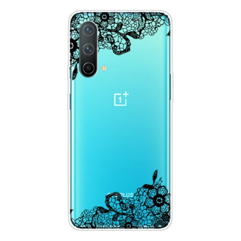 Hoesje voor OnePlus Nord CE 5G Fijne Kant