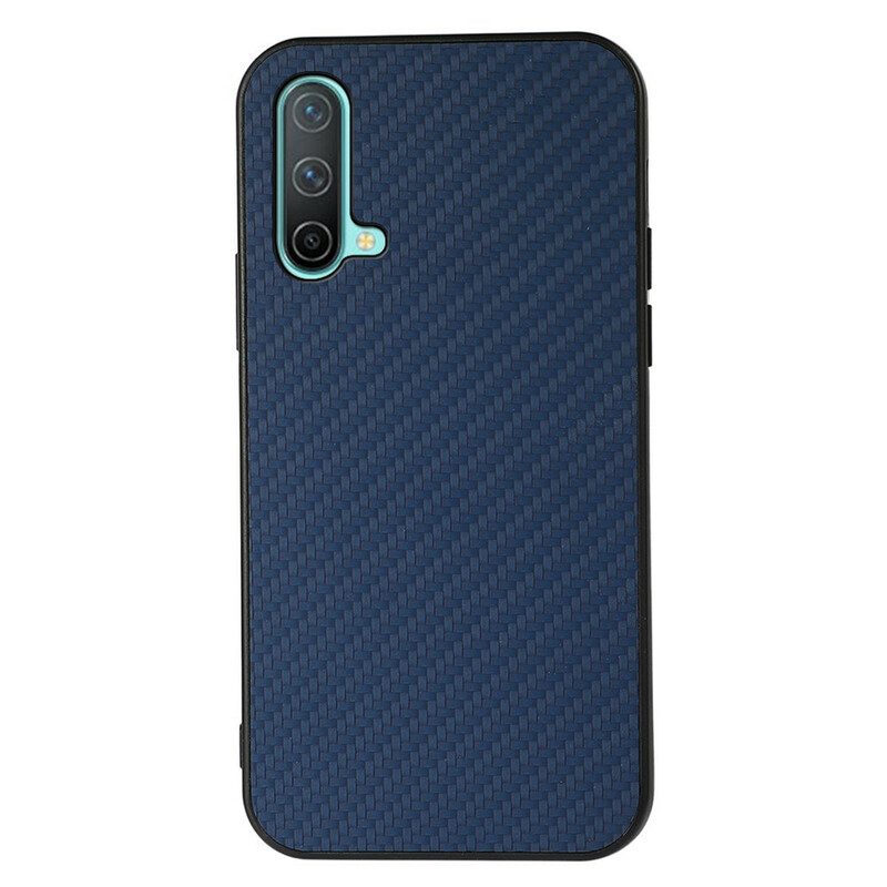 Hoesje voor OnePlus Nord CE 5G Koolstofvezel Kleur