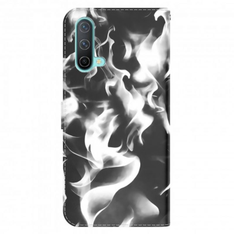 Leren Hoesje voor OnePlus Nord CE 5G Abstract Patroon