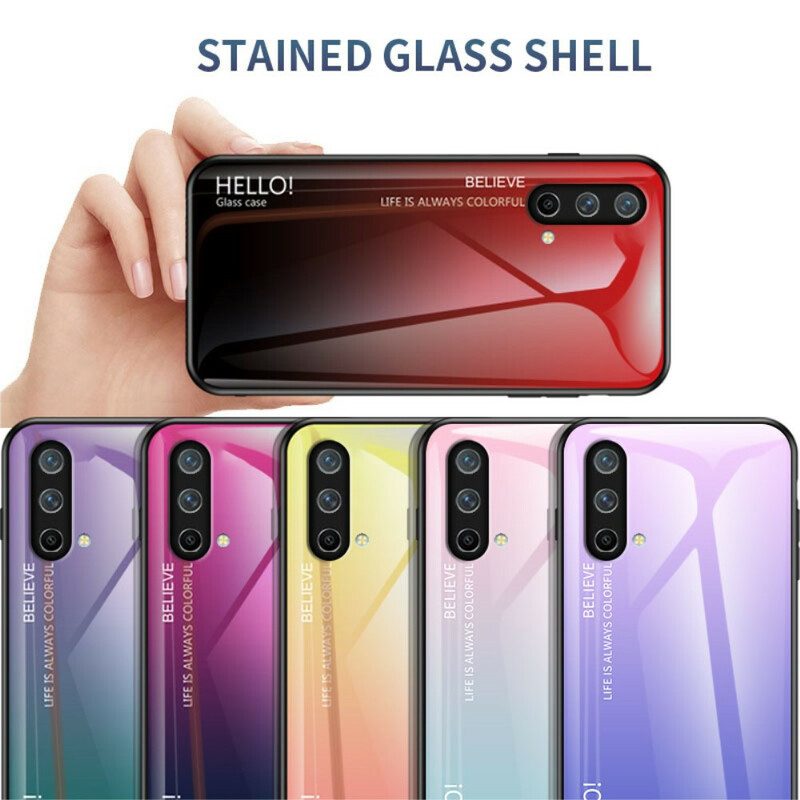 Telefoonhoesje voor OnePlus Nord CE 5G Gehard Glas Hallo