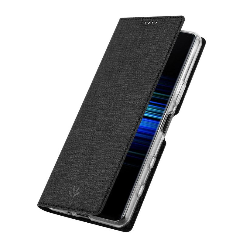 Bescherming Hoesje voor Sony Xperia 5 II Folio-hoesje Getextureerde Vili Dmx