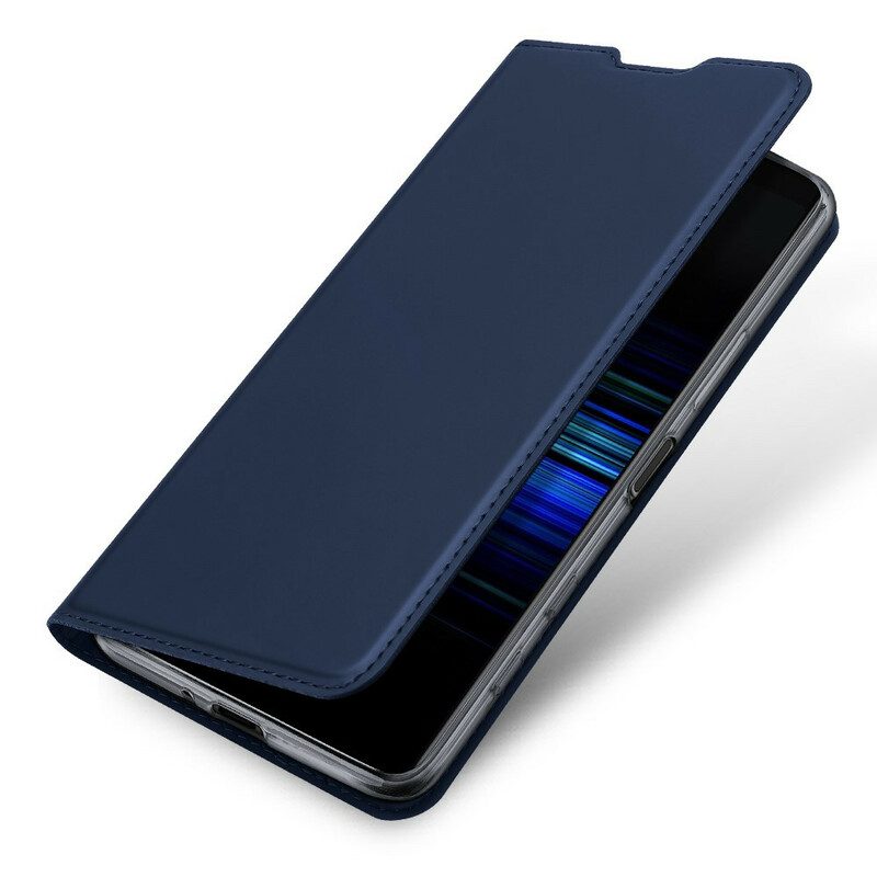 Bescherming Hoesje voor Sony Xperia 5 II Folio-hoesje Skinpro Dux Ducis