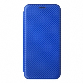 Bescherming Hoesje voor Samsung Galaxy A23 5G Folio-hoesje Gekleurde Koolstofvezel