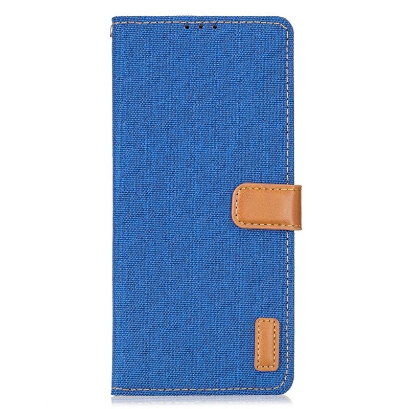 Leren Hoesje voor Samsung Galaxy A23 5G Jeans