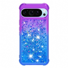 Case Hoesje Google Pixel 9 Pro Xl Telefoonhoesje Glitterverloop