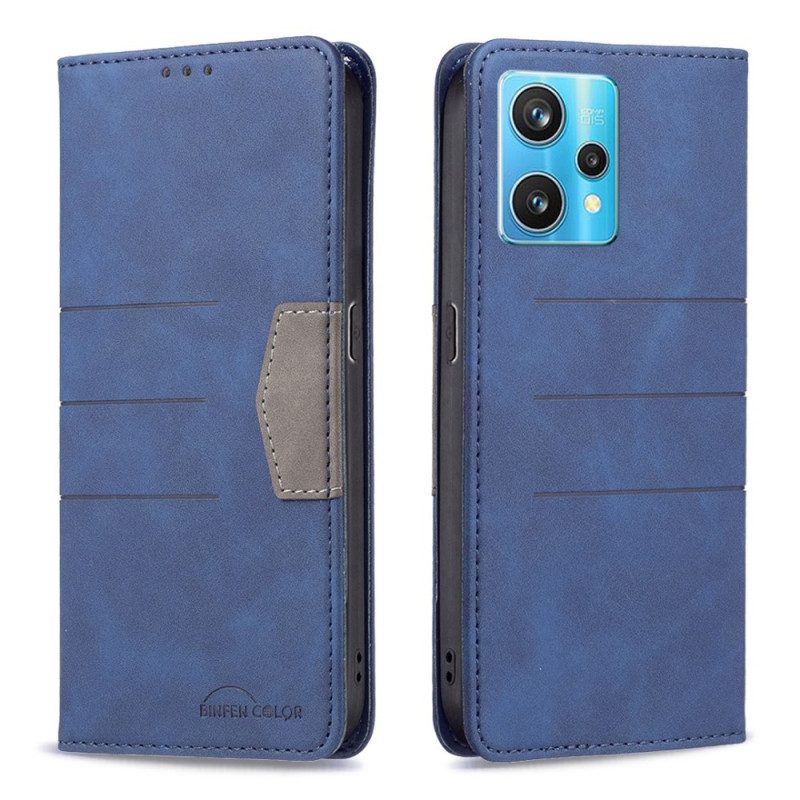 Bescherming Hoesje voor Realme 9 Pro Plus Folio-hoesje Binfen-kleur