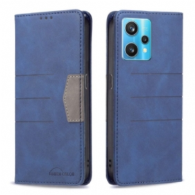 Bescherming Hoesje voor Realme 9 Pro Plus Folio-hoesje Binfen-kleur