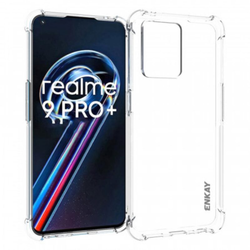 Hoesje voor Realme 9 Pro Plus Transparant Enkay