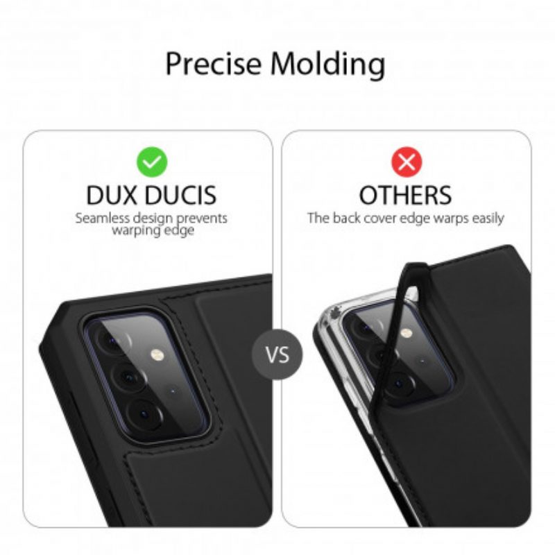 Bescherming Hoesje voor Samsung Galaxy A72 4G / A72 5G Folio-hoesje Magnetische Dux Ducis