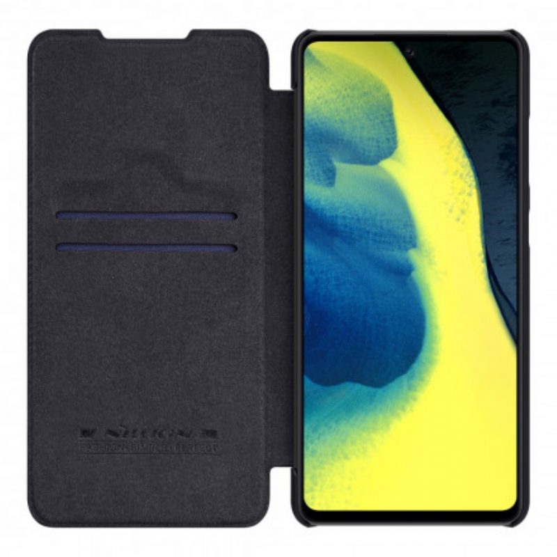 Bescherming Hoesje voor Samsung Galaxy A72 4G / A72 5G Folio-hoesje Nillkin Qin-serie