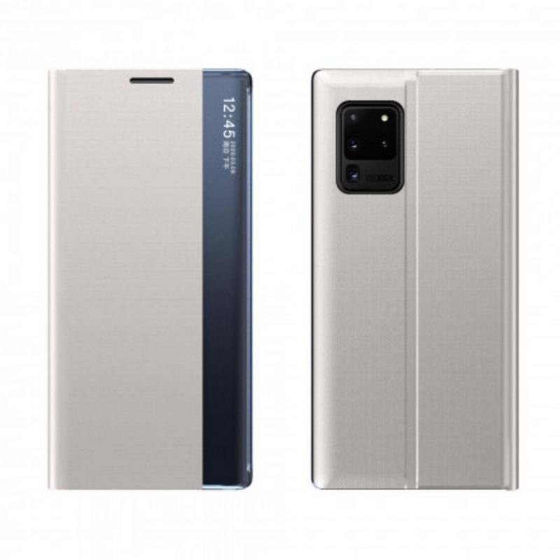 Bescherming Hoesje voor Samsung Galaxy A72 4G / A72 5G Getextureerd Leereffect