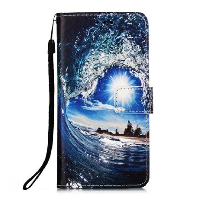 Flip Case voor Samsung Galaxy A72 4G / A72 5G Houdt Van De Golf