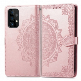 Flip Case voor Samsung Galaxy A72 4G / A72 5G Mandala Middeleeuwen