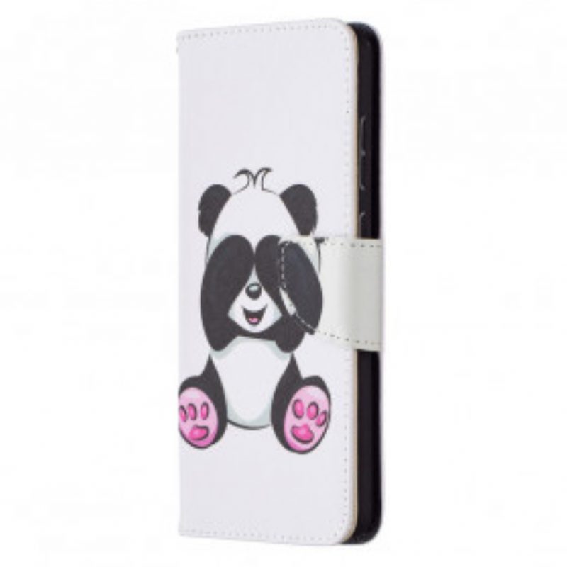 Flip Case voor Samsung Galaxy A72 4G / A72 5G Panda-plezier