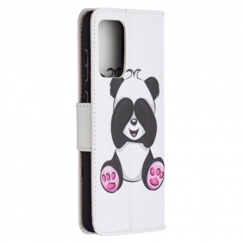 Flip Case voor Samsung Galaxy A72 4G / A72 5G Panda-plezier